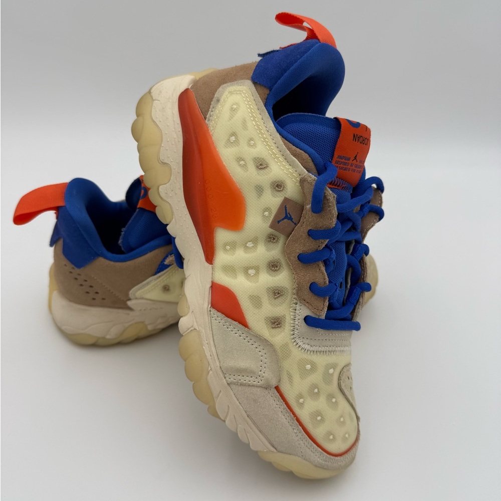 Jordan Athletic Shoes - Blue and Orange